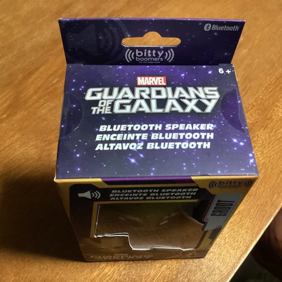 Marvel Guardians of the Galaxy Bluetooth Speaker Bitty Boomers New In Box Groot - Picture 3 of 8